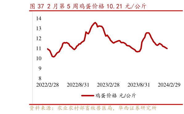 我想了解一下2 月第 5 周鸡蛋价格 10.21 元公斤?