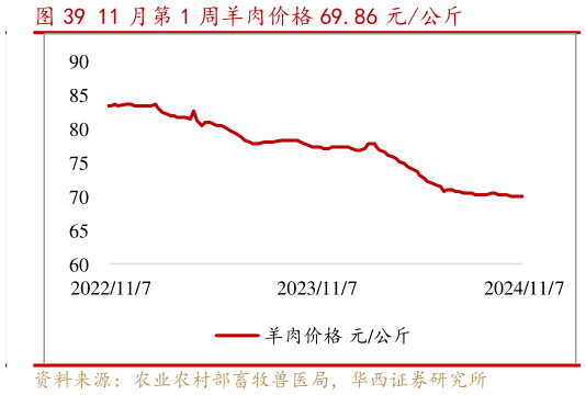 各位网友请教一下11 月第 1 周羊肉价格 69.86 元公斤?