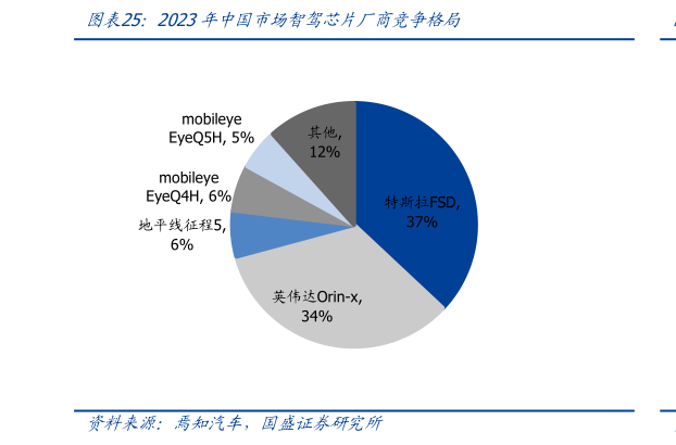 咨询下各位2023年中国市场智驾芯片厂商竞争格局