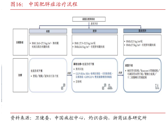 各位网友请教一下中国肥胖症治疗流程
