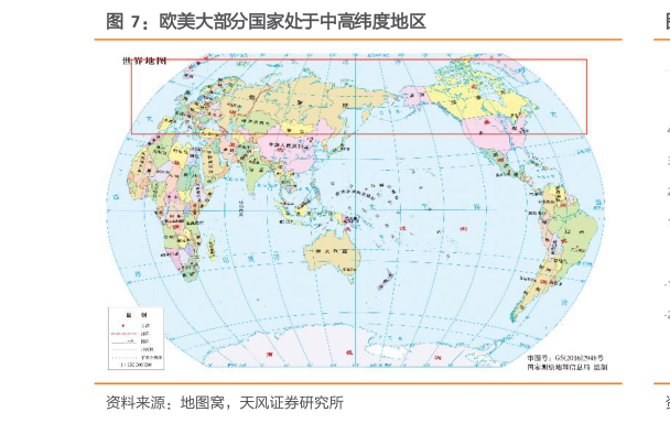 想关注一下欧美大部分国家处于中高纬度地区