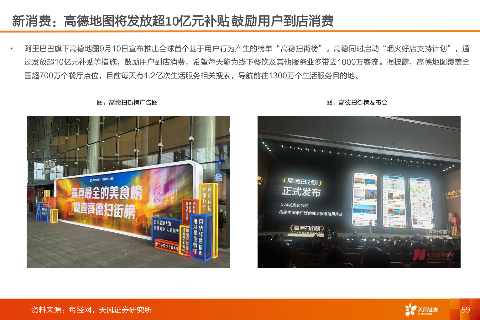我想了解一下新消费：高德地图将发放超10亿元补贴 鼓励用户到店消费