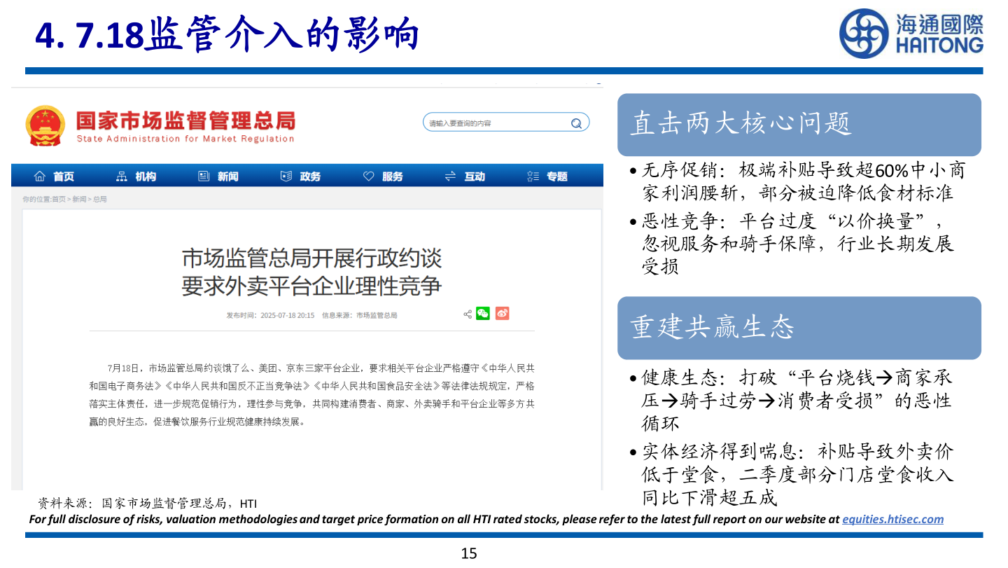 如何了解4. 7.18监管介入的影响