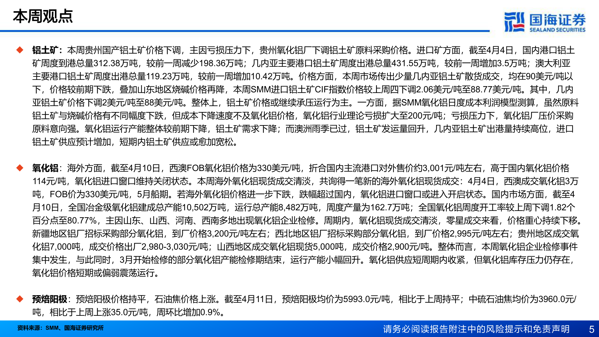 如何看待本周观点