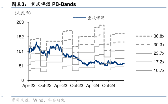 如何了解重庆啤酒 PB-Bands