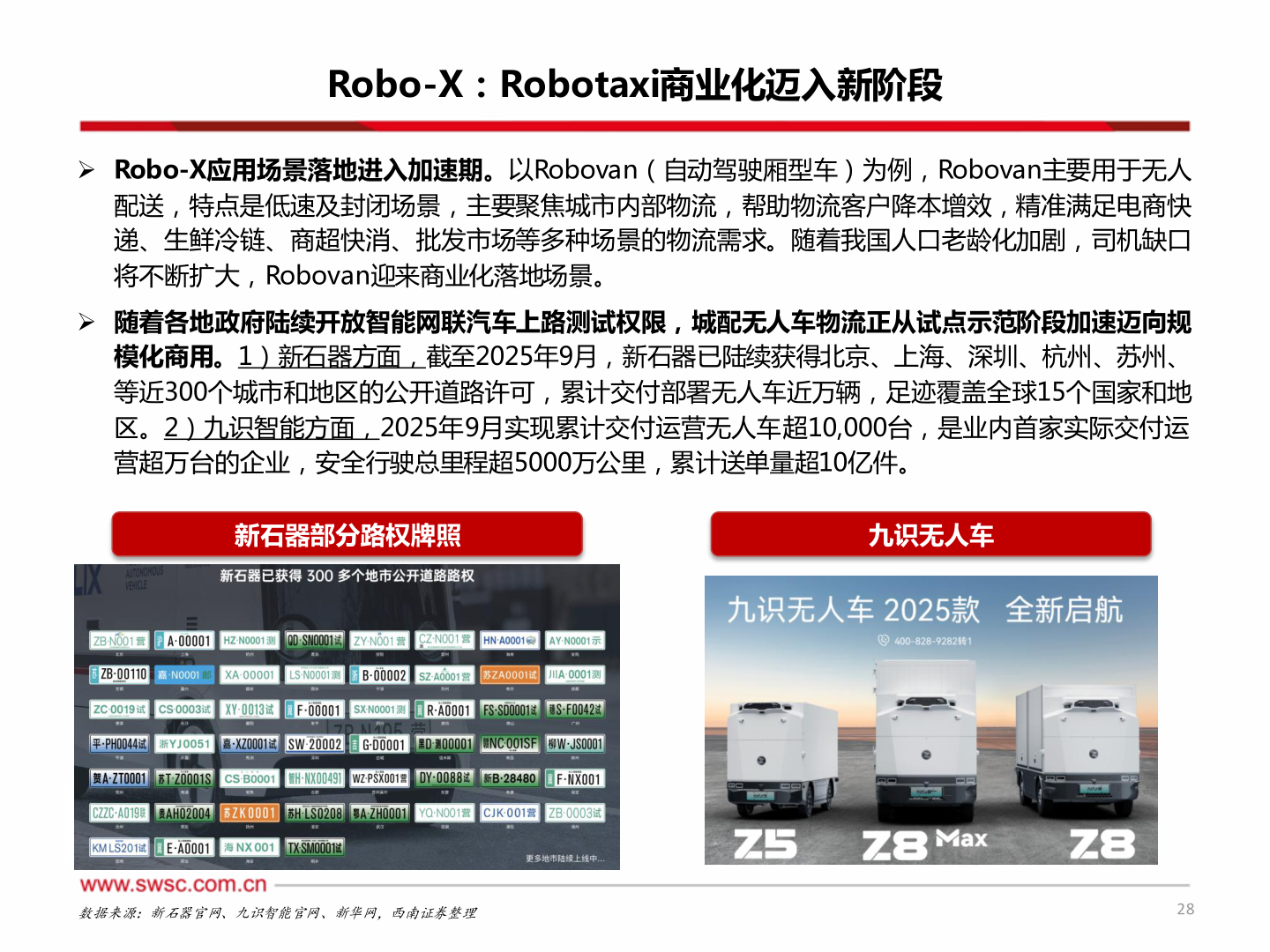 我想了解一下Robo-X：Robotaxi商业化迈入新阶段