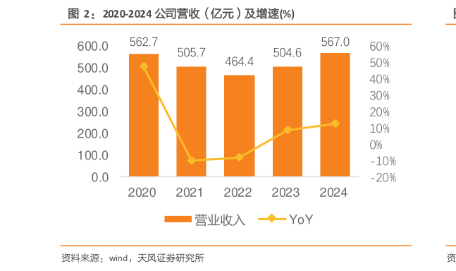如何才能2020-2024 公司营收（亿元）及增速%?
