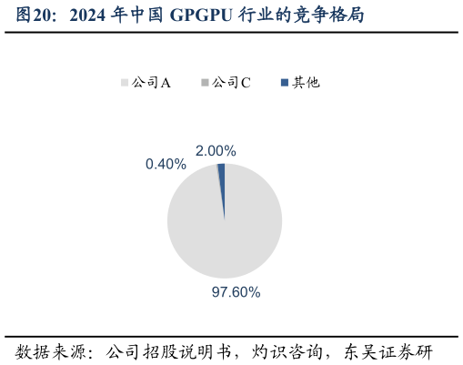 请问一下2024 年中国 GPGPU 行业的竞争格局