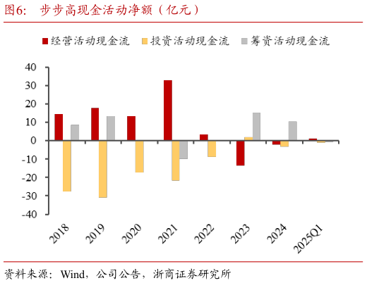如何了解步步高现金活动净额（亿元）