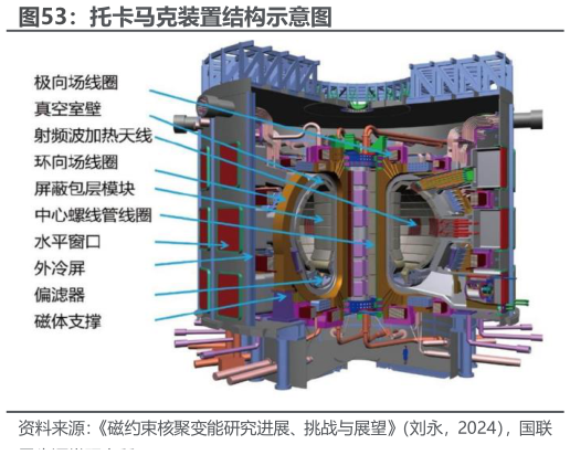 一起讨论下托卡马克装置结构示意图