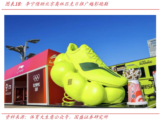 咨询大家李宁借助北京奥林匹克日推广越影跑鞋