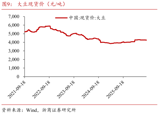 一起讨论下大豆现货价（元吨）