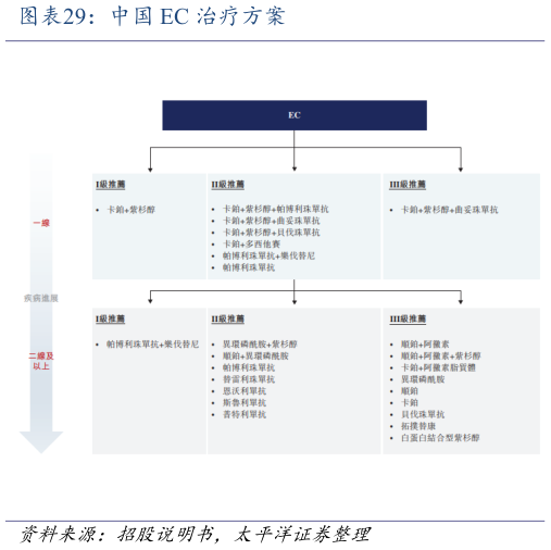 想关注一下中国 EC 治疗方案?