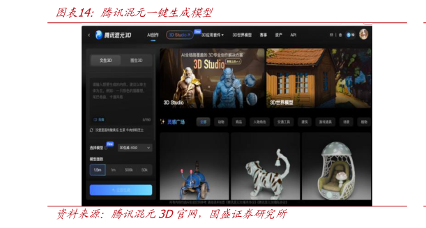 想关注一下腾讯混元一键生成模型