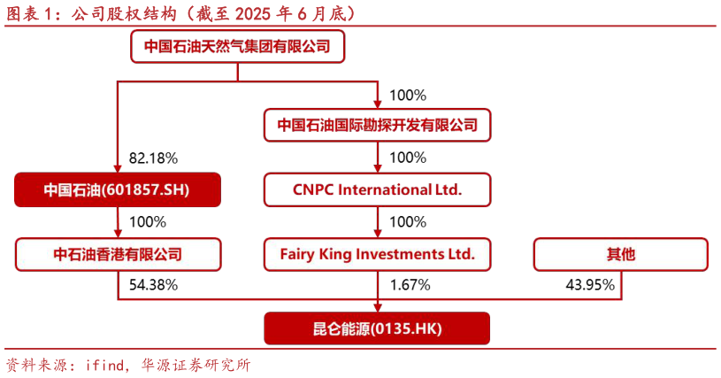 你知道公司股权结构（截至 2025 年 6 月底）
