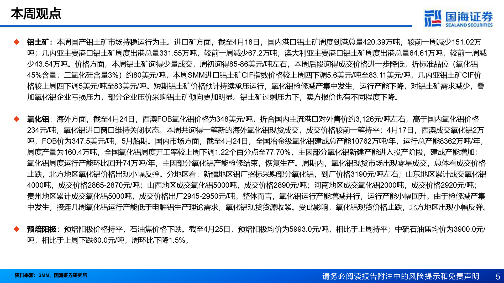 想问下各位网友本周观点?