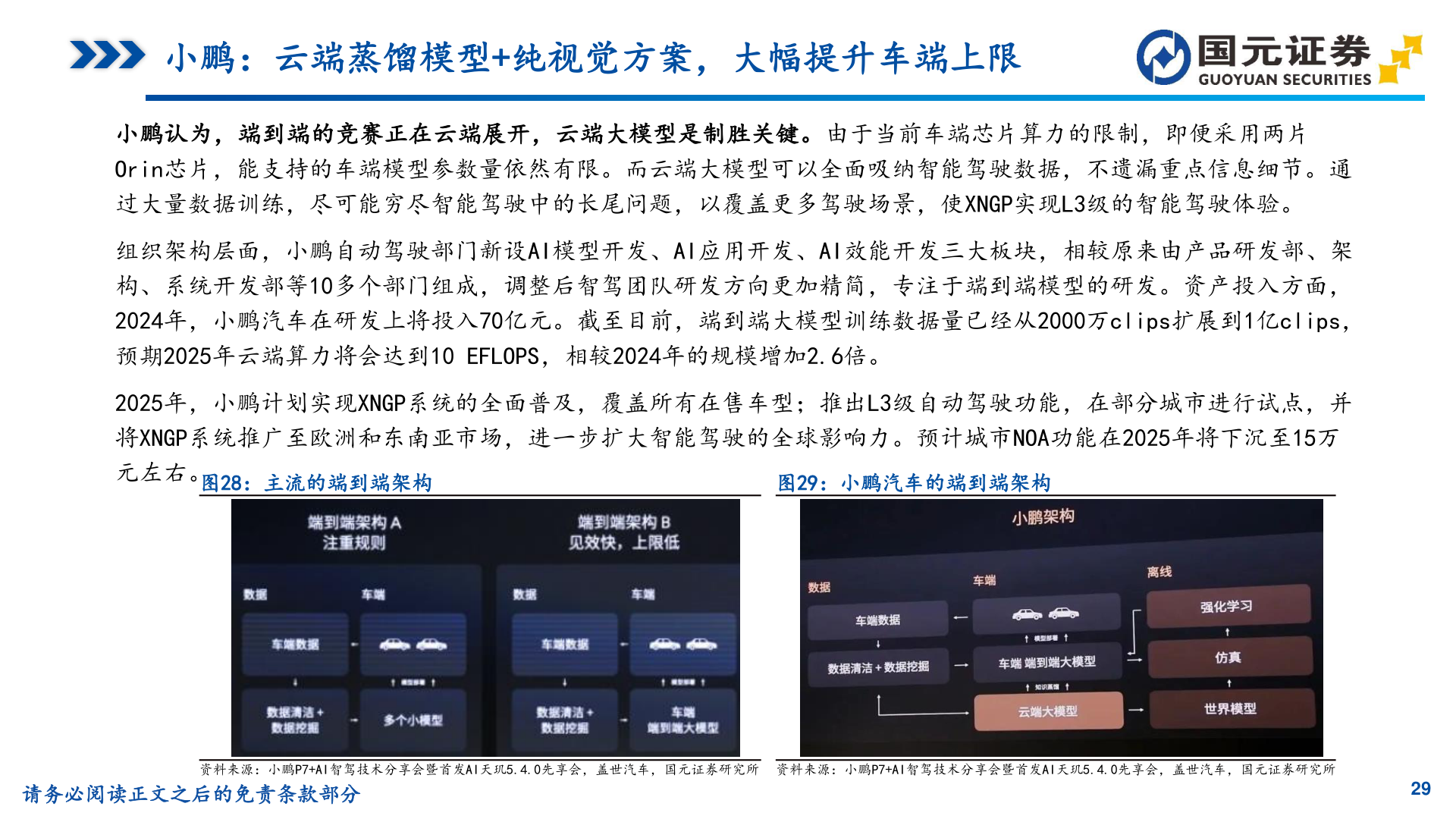 咨询大家小鹏：云端蒸馏模型+纯视觉方案，大幅提升车端上限