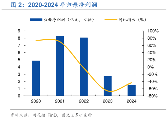 如何了解2020-2024 年归母净利润