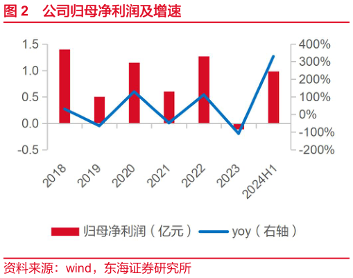想问下各位网友公司归母净利润及增速?