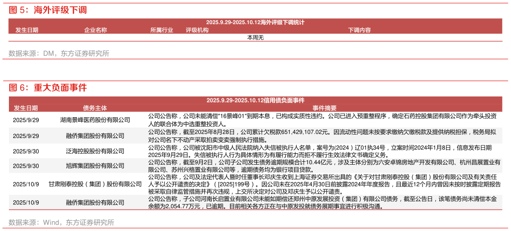 想关注一下海外评级下调