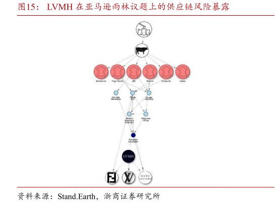想关注一下LVMH 在亚马逊雨林议题上的供应链风险暴露