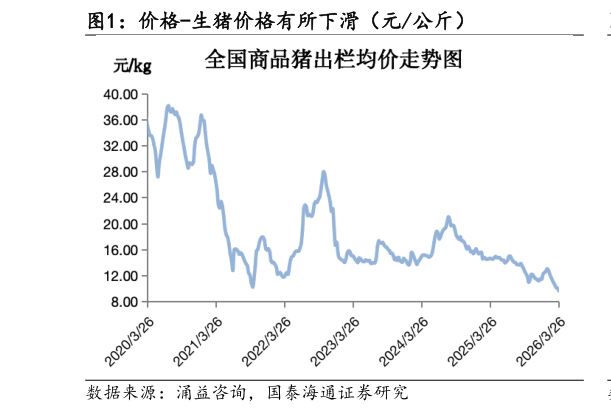 如何看待价格-生猪价格有所下滑（元公斤）