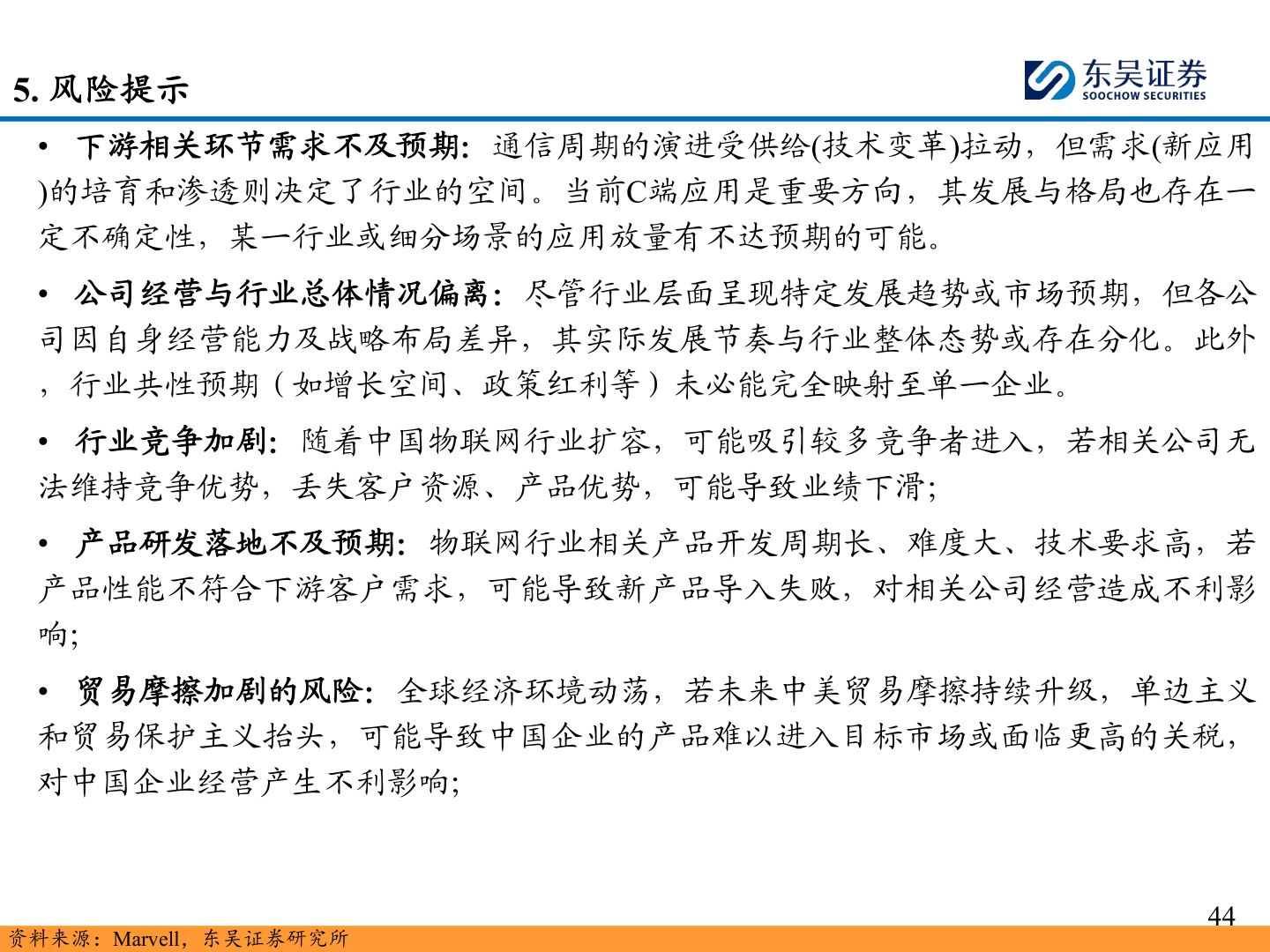 如何了解5. 风险提示