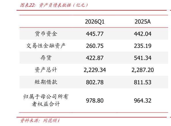 如何了解资产负债表数据（亿元）