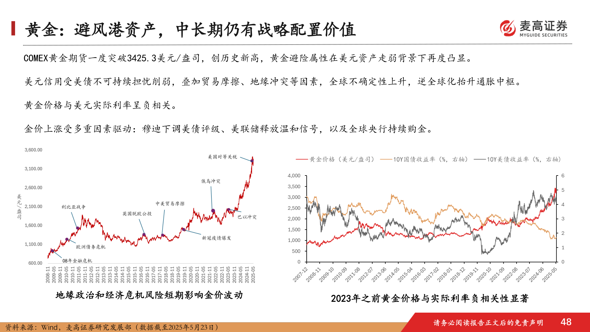 如何了解黄金:避风港资产,中长期仍有战略配置价值?