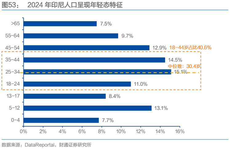 如何才能2024 年印尼人口呈现年轻态特征