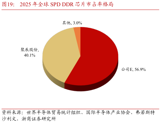 你知道2025 年全球 SPD DDR 芯片市占率格局