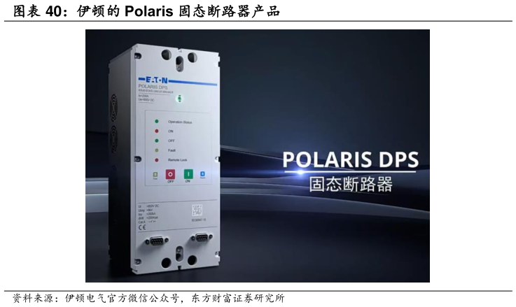 各位网友请教一下伊顿的 Polaris 固态断路器产品