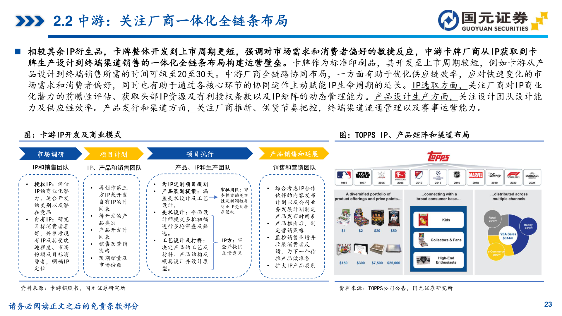 谁能回答2.2 中游：关注厂商一体化全链条布局