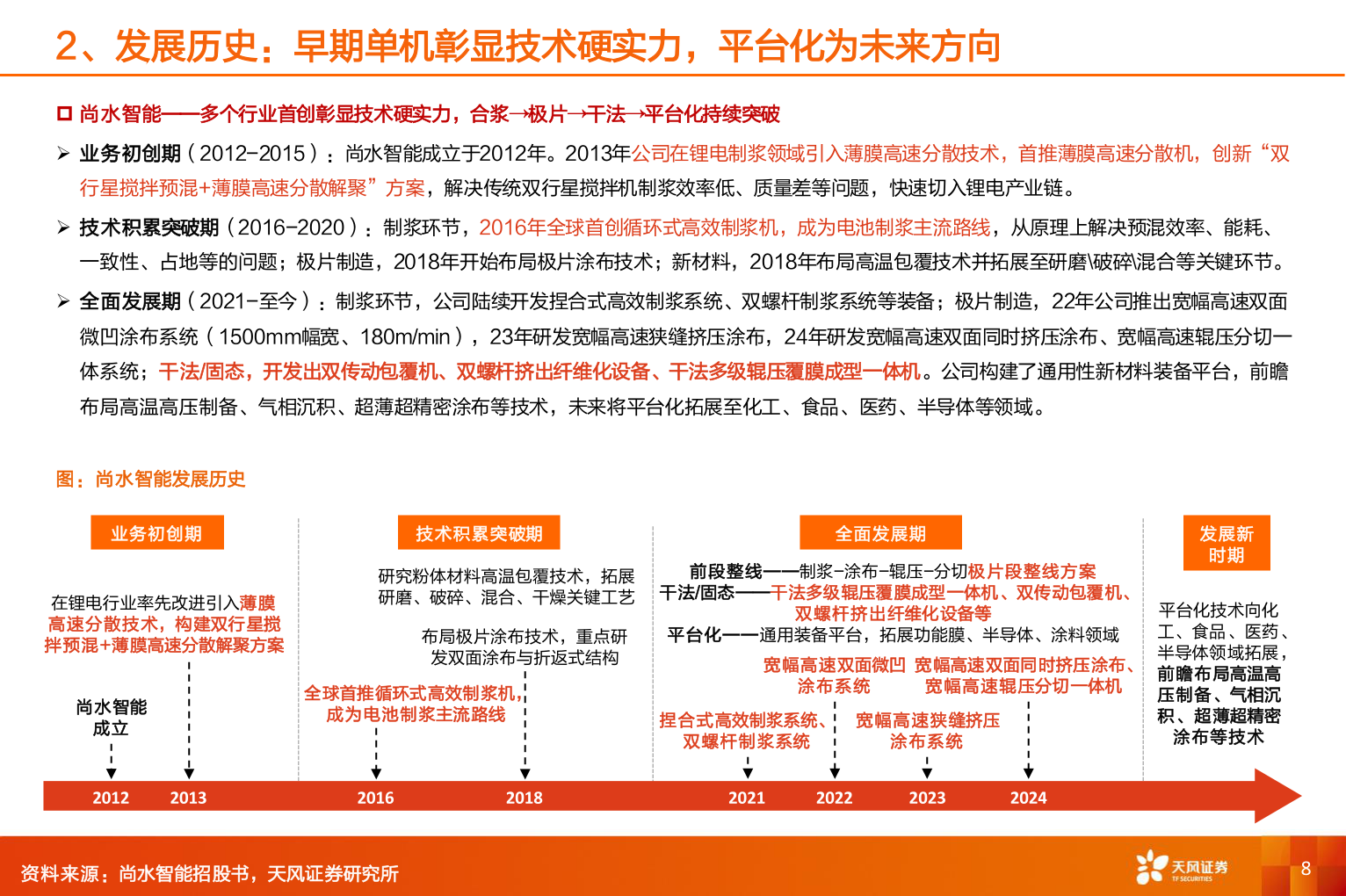 咨询大家2、发展历史：早期单机彰显技术硬实力，平台化为未来方向?