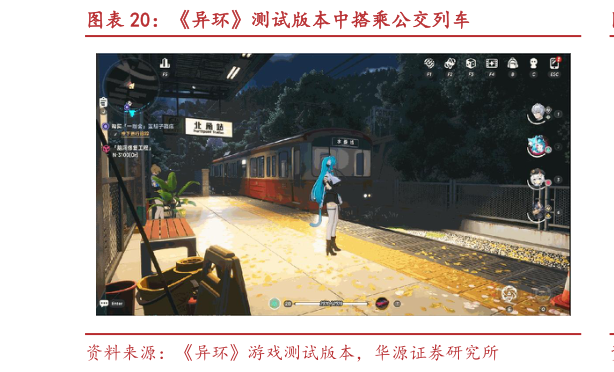 如何了解异环测试版本中搭乘公交列车