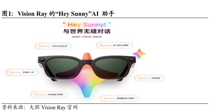 一起讨论下Vision Ray 的“Hey Sunny”AI  助手