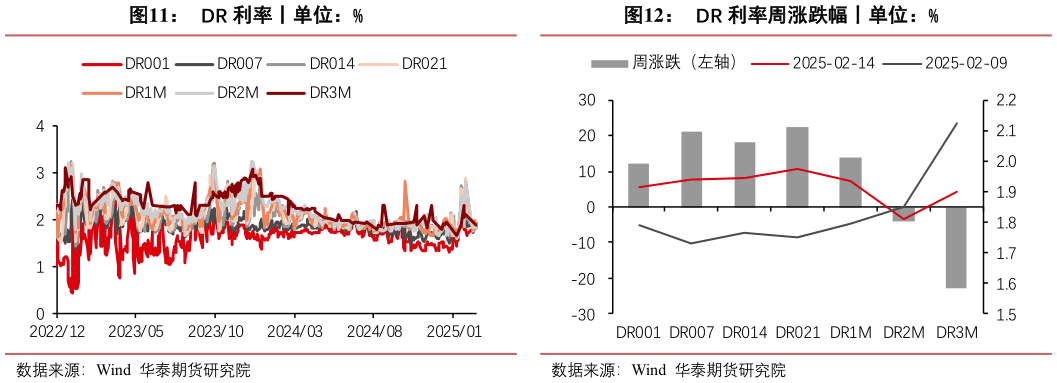 如何了解DR 利率丨单位：%?
