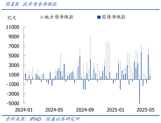 谁能回答政府债券净缴款