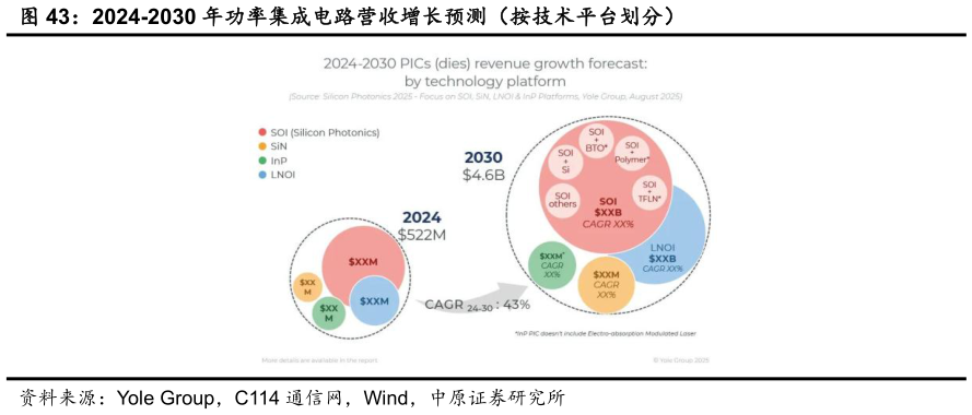 咨询大家2024-2030 年功率集成电路营收增长预测（按技术平台划分）?