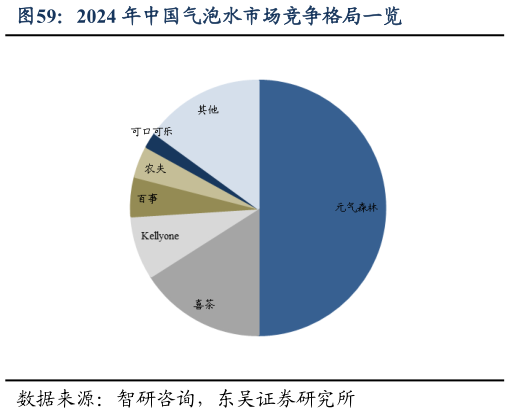 咨询大家2024 年中国气泡水市场竞争格局一览
