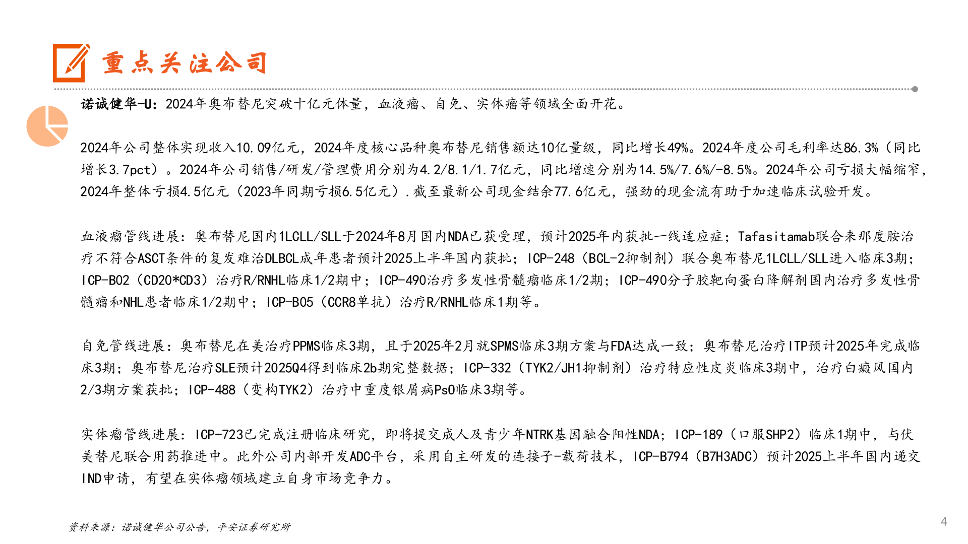 如何解释重点关注公司?