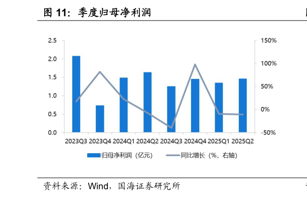 如何解释季度归母净利润