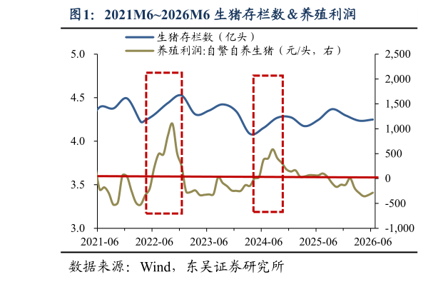 谁能回答2021M62026M6 生猪存栏数养殖利润
