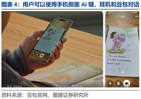 如何了解用户可以使用手机侧面 AI 键、耳机和豆包对话