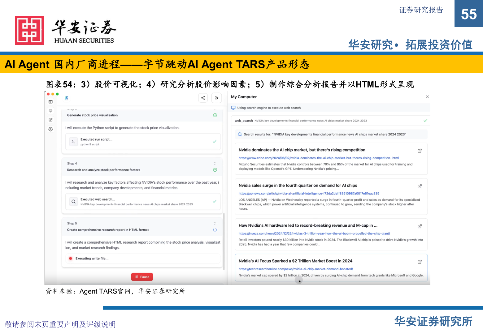 咨询大家AI Agent 国内厂商进程——字节跳动AI Agent TARS产品形态?