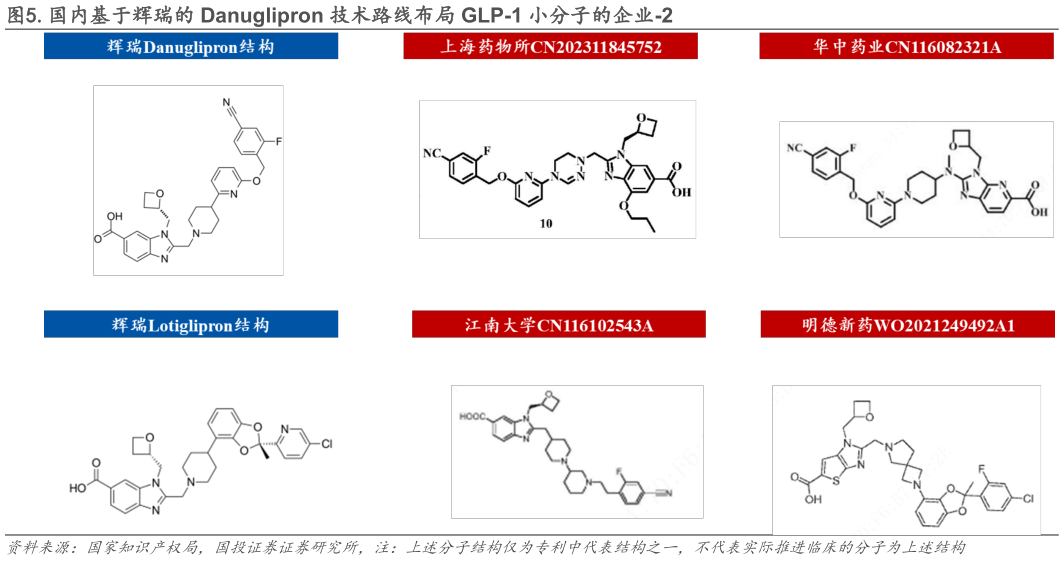 如何看待.国内基于辉瑞的 Danuglipron 技术路线布局 GLP-1 小分子的企业-2?