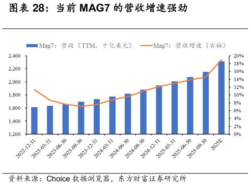 如何了解当前 MAG7 的营收增速强劲