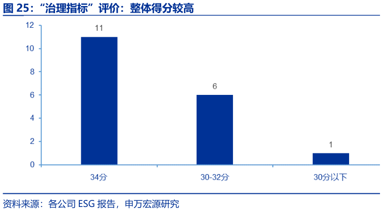 如何看待“治理指标”评价：整体得分较高