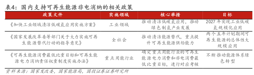 如何才能国内支持可再生能源非电消纳的相关政策