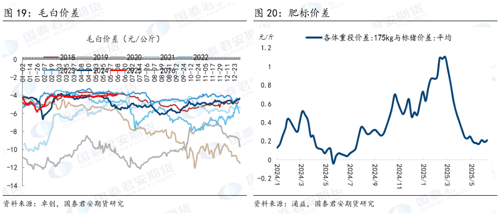 咨询大家毛白价差 肥标价差